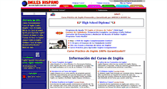 Desktop Screenshot of ingleshispano.com